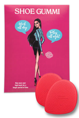 View SHOE GUMMI ROUND RED