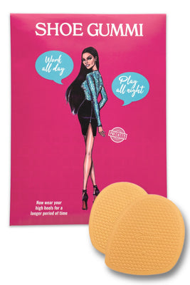 View SHOE GUMMI ROUND TAN